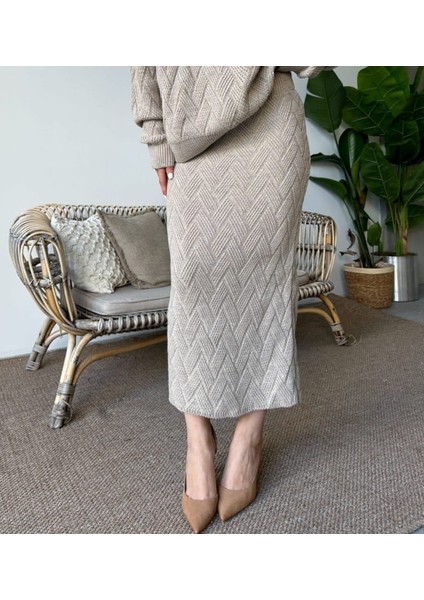 Ikili Takım Kazak & Etek Standart Beden fiyatları