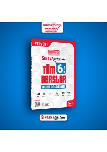 6. Sınıf Tüm Dersler Konu Anlatımlı fiyatları