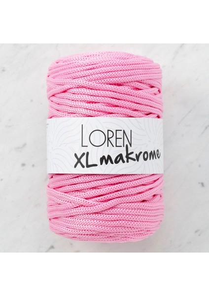 Loren Xl Makrome Pembe El Örgü Ipi - R047 - 33712