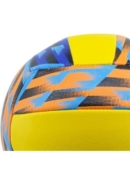 Voleybol Topu Desenli 280 gr - VB-800-SARI (Lisinya)