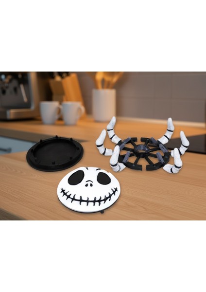 Şaşkın Dost Sürpriz Bardak Altlığı | Kupa Konunca Hareket Eden 3D Baskı Hayvan Coaster | Masaüstü Eğlencesi