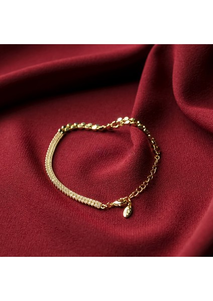 Zincir Detaylı Taşlı Bileklik fiyatları