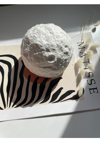 Ay- Krater Dokulu Kapaklı Doğal Soya Wax Mum fırsatları