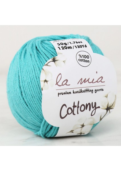 La Mia Cottony Yeşil Bebek El Örgü Ipi - P8-L008 - 33569