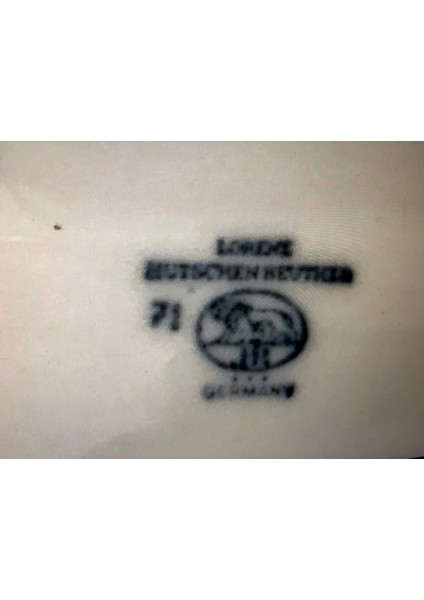 Alman Hutschenreuther Porselen Dekoratif Veya Sunum Tabağı 43 cm 30,5 cm fiyatları