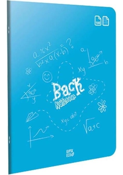 Back Defter Tel Dikiş Plastik Kapak A4 100 Yaprak Çizgili