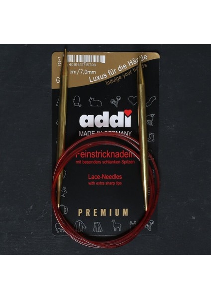Addi 7 mm 150 cm Misinalı Dantel Şişi - 755-7