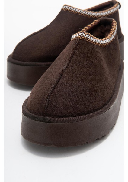 Yüksek Tabanlı Kısa Mini Bot Kahve modelleri