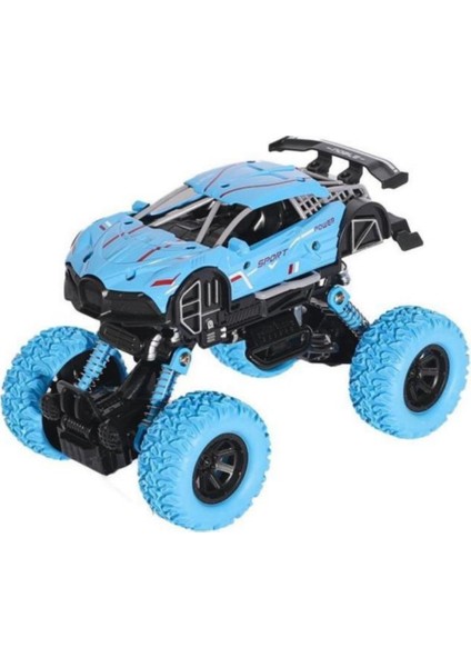 Çek Bırak Amorsitörlü Off-Road Araba - KLX600-335 - Mavi (Lisinya)