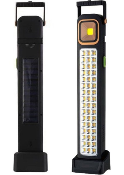 Evyora® 5 Fonksiyonlu Güneş Enerjisi Ile Şarj Olabilen 48 Ledli Işıldak,aydınlatma PR-3838 modelleri