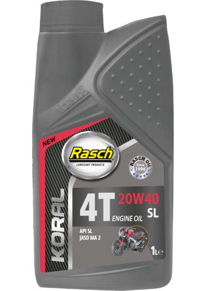 Motorsiklet Yağı 4t 20W40 Sl