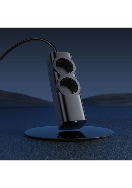 2 Priz + 4 USB Çıkışlı Akım Korumalı Çoklu Priz | 2200W Güç, Hızlı Şarj Destekli, Kompakt Tasarım fiyatları