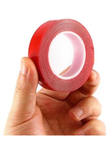 ® 2 Metre Güçlü Yapışkanlı Çift Taraflı Slikon Pratik Şeffaf Bant fiyatları