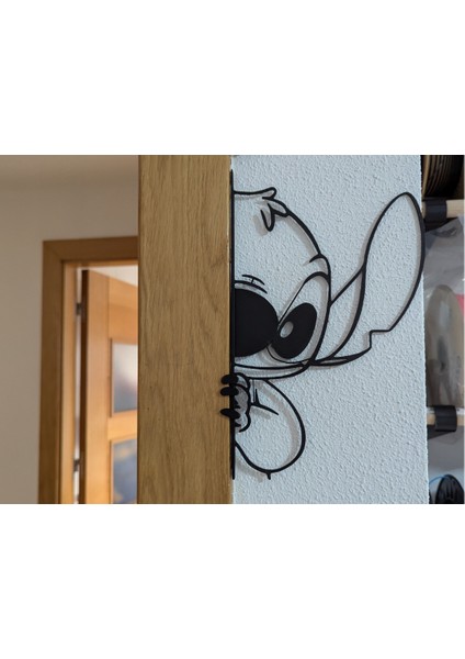 Stitch Çocuk Odası Kapi Süsü