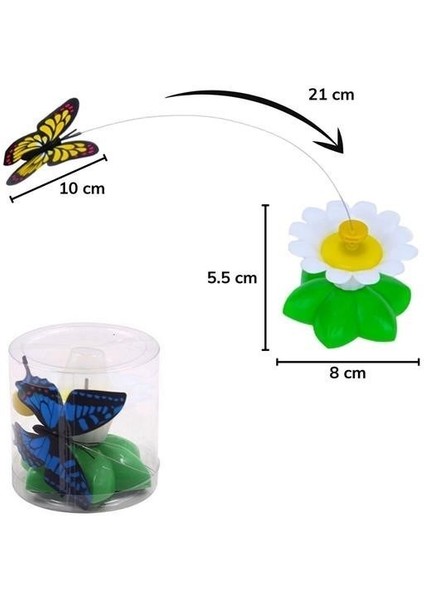 ® Hareketli Dönen Kelebek - Kedi Oyuncağı ( Pille Çalışır) indirimleri