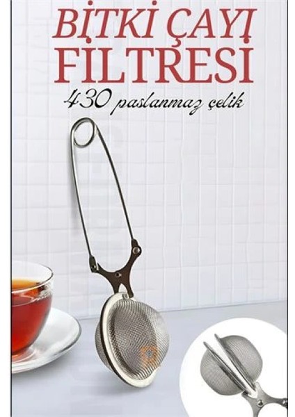 Kıskaçlı Bitki Çayı Filtresi Top Çay Demliği Çay Filtresi Maşası fiyatları