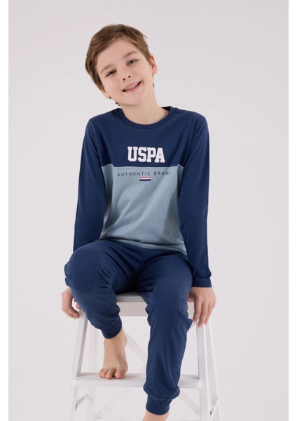 Erkek Çocuk Pijama Takım - Koyu Indigo