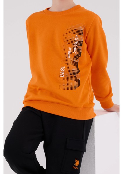 Erkek Çocuk Eşofman Takımı - Turuncu fırsatları