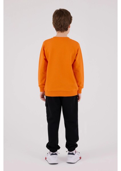 Erkek Çocuk Eşofman Takımı - Turuncu indirimleri