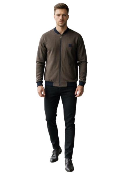 Büyük Beden Bebe Yaka Fermuarlı Sweat fiyatları