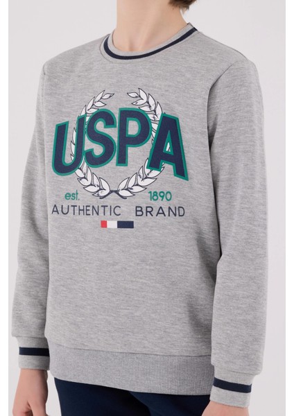 Erkek Çocuk Eşofman Takımı - Gri Melanj fırsatları