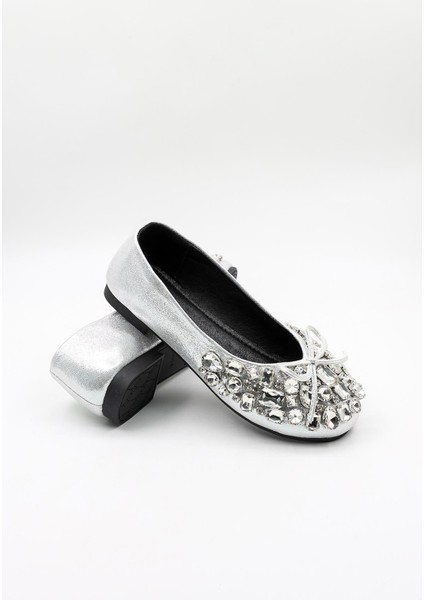 Ithal Kadın Taşlı Şık Babet KB2000-000 Gümüş modelleri