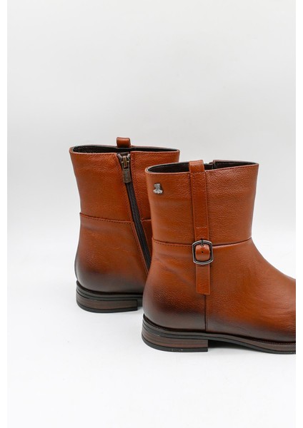 Kadın Hakiki Deri Trok Detaylı Western Bot 2552701K - Taba - 36 fiyatları