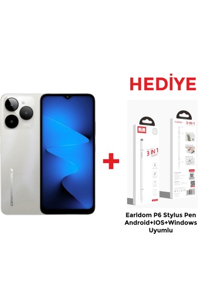 Gm Era 30 Pro Dual Stellar White 16GB(8+8)+256GB Cep Telefonu