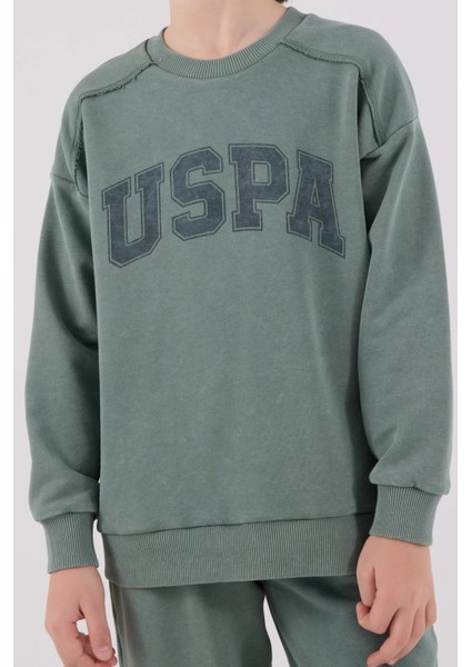 Erkek Çocuk Eşofman Takımı - Koyu Yeşil fırsatları