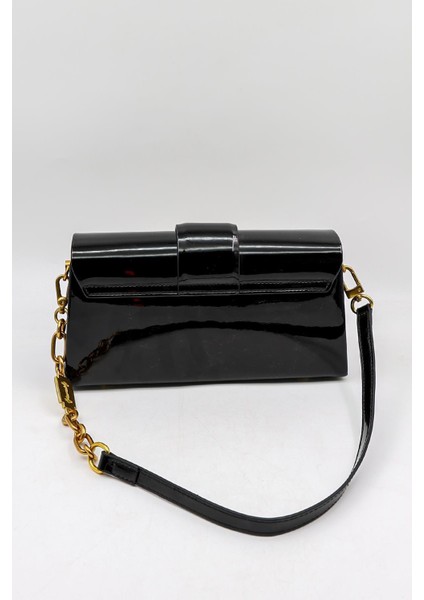 Marka Ithal Günlük Şık Kadın Çanta KB696 Siyah Parlak fiyatları