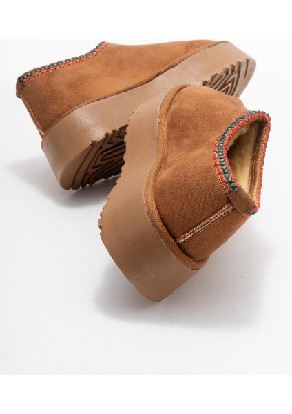 Yüksek Tabanlı Kısa Mini Bot Taba fırsatları