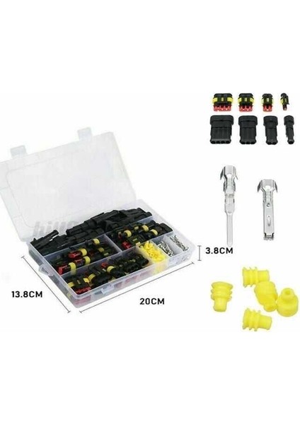 PM-28532 Su Geçirmez Konnektör Seti - 352ADET modelleri