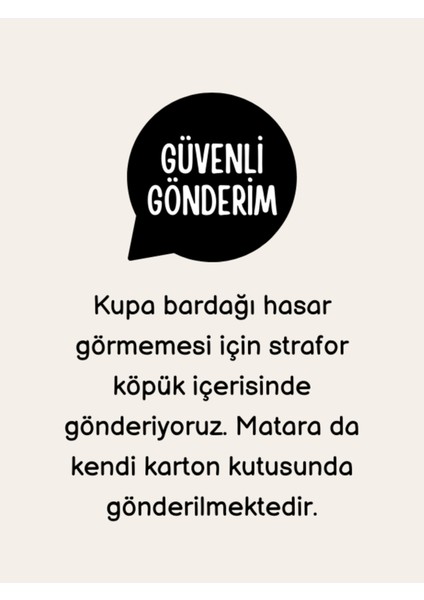 Kalpli Uğur Böceği Baskılı 600 ml Matara ve 250 ml Bardak - Su Matarası Suluk ve Bardak Seti fiyatları