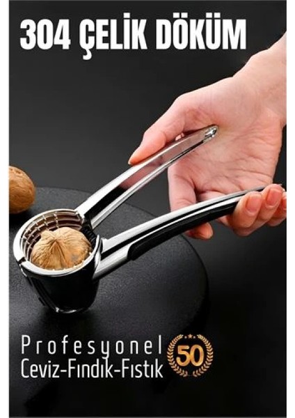 Fındık ve Ceviz Kırıcı 304 Paslanmaz Çelik