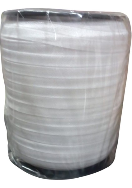 Çamaşır Lastiği Düz 1 cm 1 Metre Beyaz