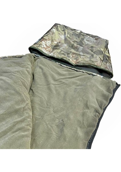 Kamuflaj Uyku Tulumu - Içi Polarlı - Su Itici Kumaş - Accord Extreme modelleri