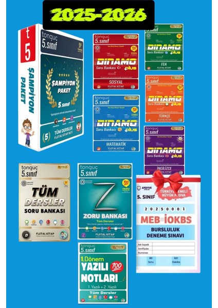 5. Sınıf Şampiyon Paketi 5. Sınıf 1. Dönem Yazılı Notları