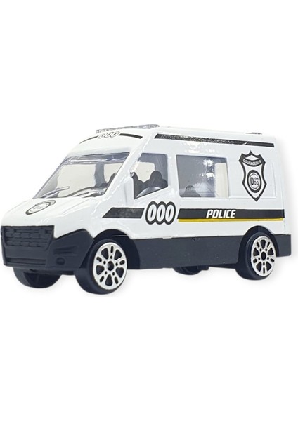 3'lü Iş Makinaları Road Seti - Die Cast - DS044 - Polis (Lisinya) fırsatları