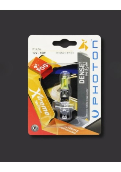 Poton Sarı Ampül 1 Adet
