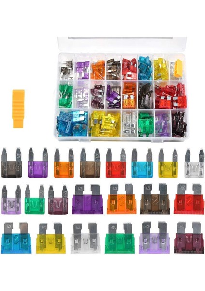 Micro - Mini - Standart Size Karışık Oto Sigorta Seti - 300ADET