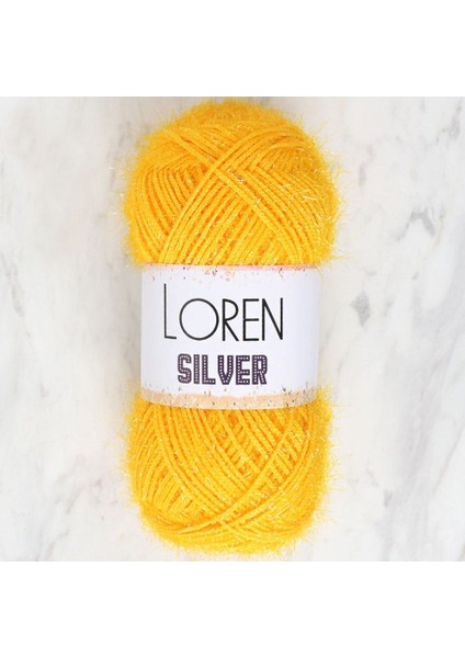 Loren Silver Hardal El Örgü Ipi - RS0075 - 34073
