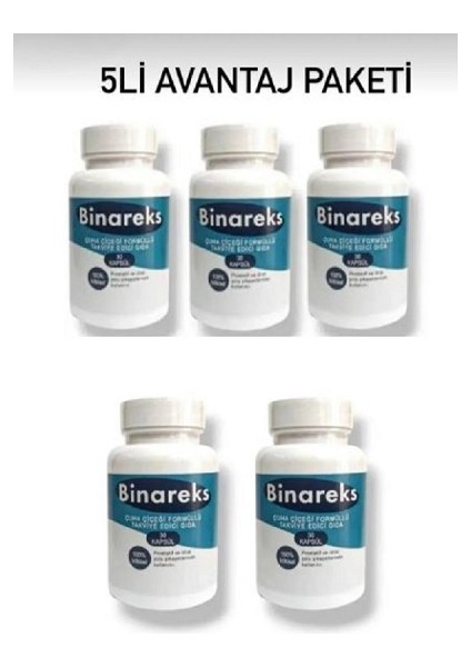 5'li Avantaj Paketi Binareks (Pro Caps On Pros Procaps)