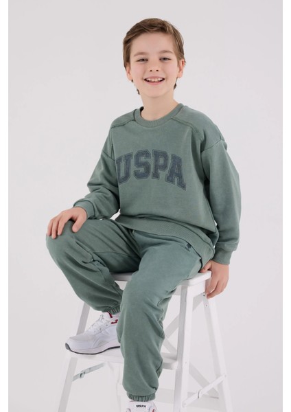 Erkek Garson Eşofman Takımı - Koyu Yeşil