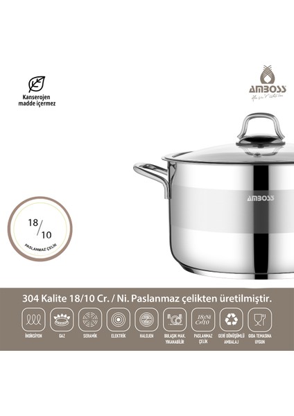 Bella 14 Parça Tüm Ocaklara Uyumlu Paslanmaz Çelik Tencere Sütlük Saklama Kabı Seti fiyatları