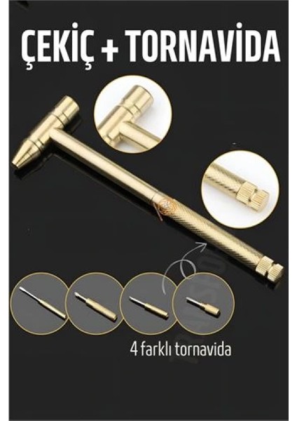 Çekiç ve 4 Farklı Tornavida Multi Set fiyatları