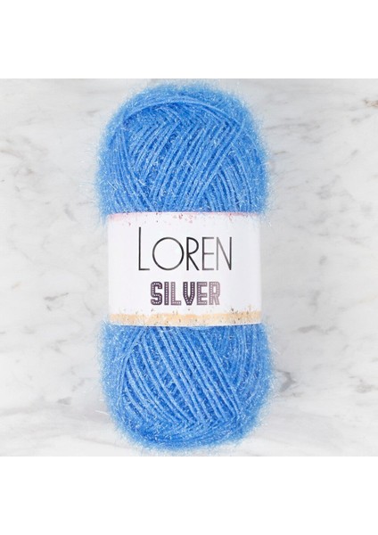 Loren Silver Açık Mavi El Örgü Ipi - RS0007 - 34091