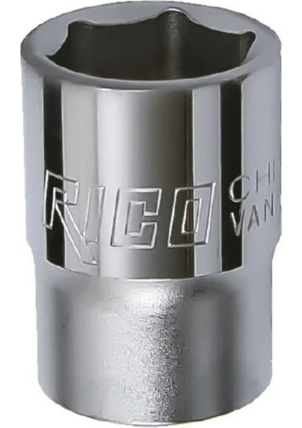 Rıco 1/4 Altı Köşe Lokma Kısa 12 mm