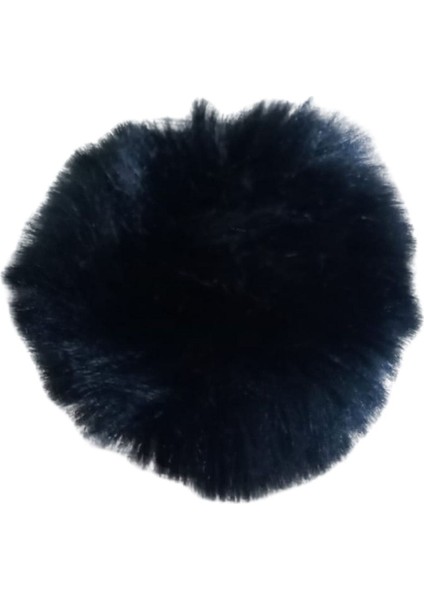 Şapka Ponponu Siyah