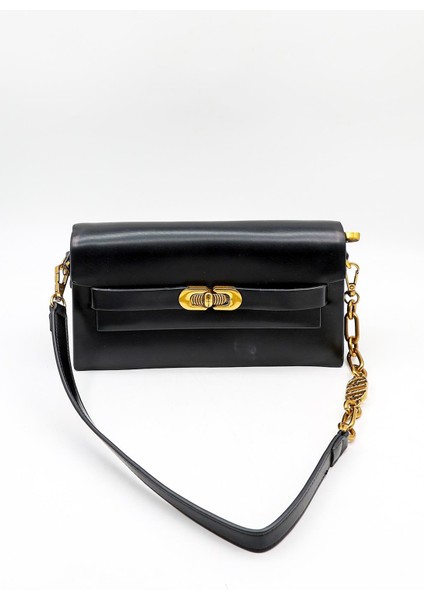 Ithal Kadın Baget ve Çapraz Çanta Kb 26761 - Siyah