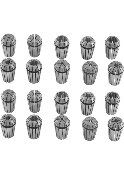 20PCS ER20 Hassas Yay Kolet Seti Cnc Freze Torna Aracı ER20 Yay Kolet Chuck (Yurt Dışından)